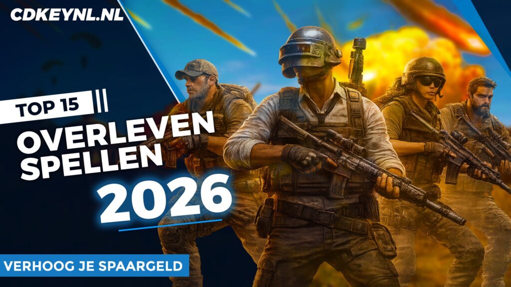 Top 15 survivalgames van 2026