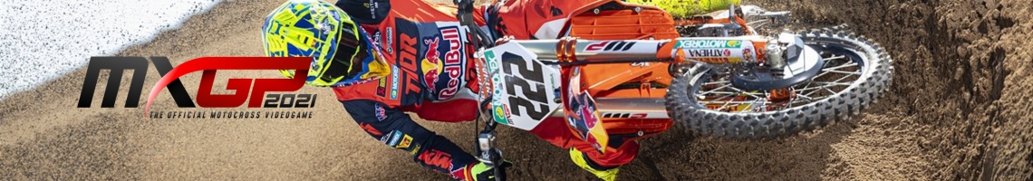 Een online motocross-racespel: MXGP 2021