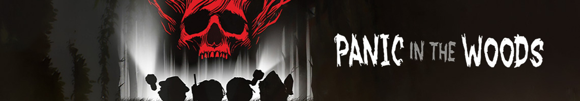 Een intense horror ervaring in solo of co-op: Panic In The Woods