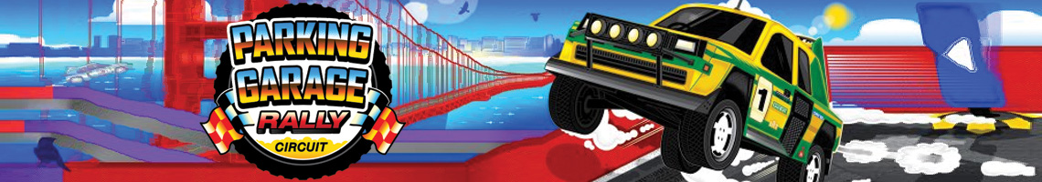 Een unieke race in een parkeergarage: Parking Garage Rally Circuit