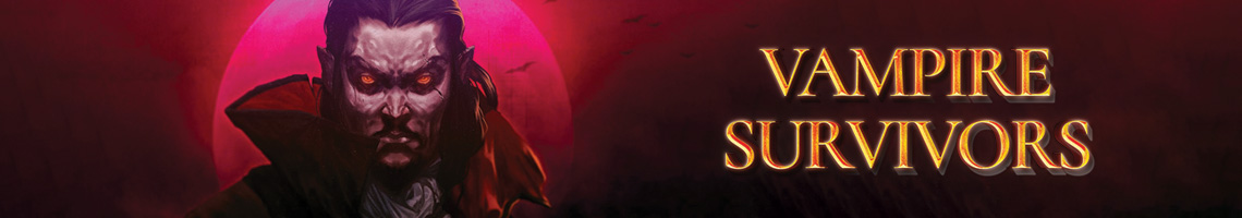 Speel als een Vampier in de Roguelite Vampire Survivors Speel als een Vampier in de Roguelite Vampire Survivors