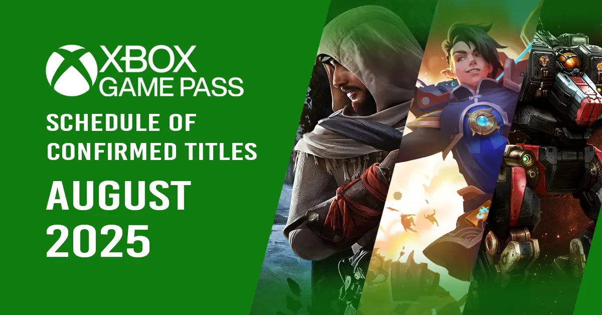 Game Pass August 2025 Titles