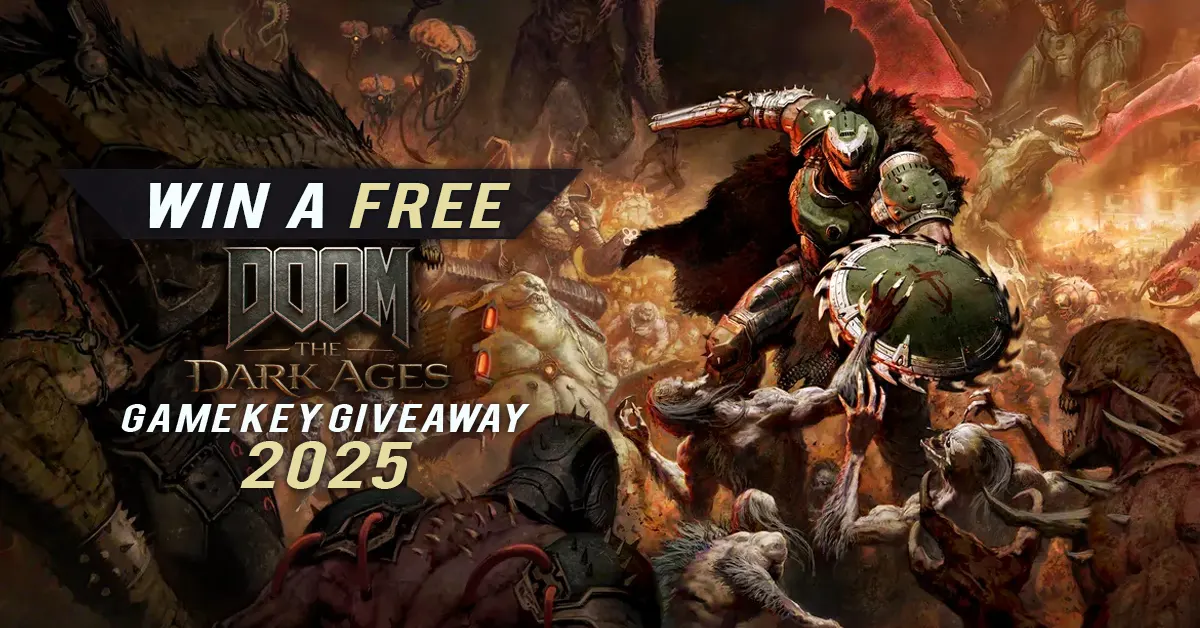 Win a Free DOOM The Dark Ages CD Key - Game Key Giveaway 2025