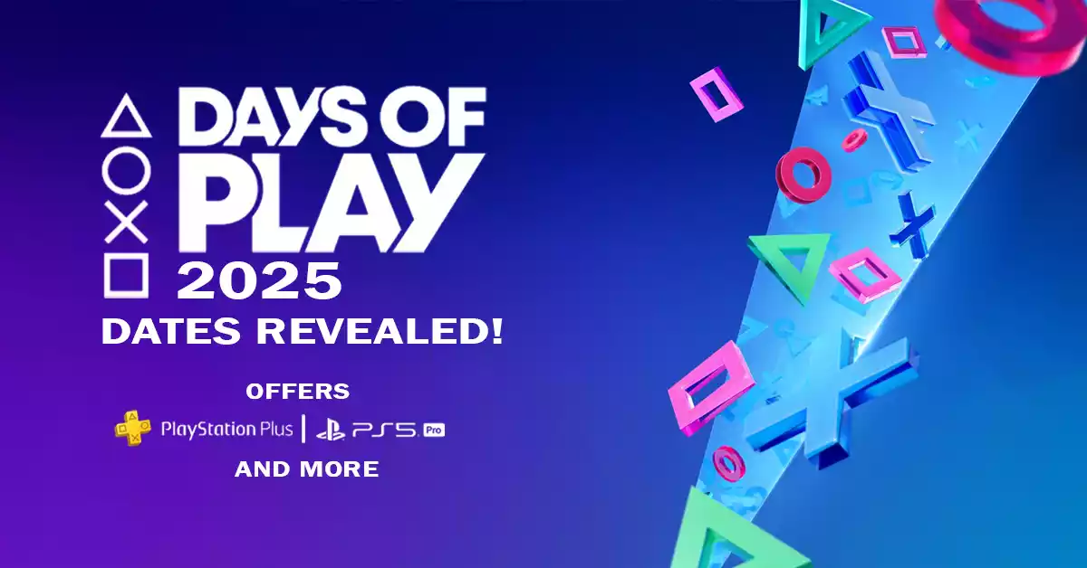 Playstation Days of Play 2025 Dates