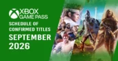 Xbox Game Pass September 2026: Schema van Bevestigde Games