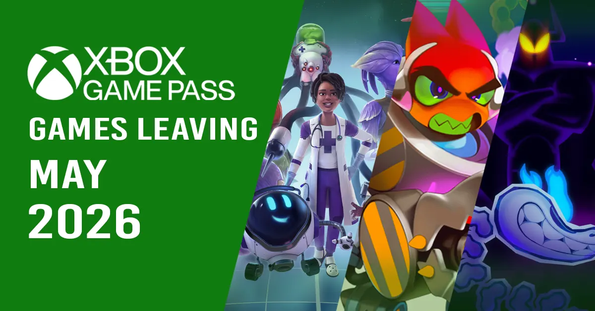 Games die Xbox Game Pass verlaten in mei 2026