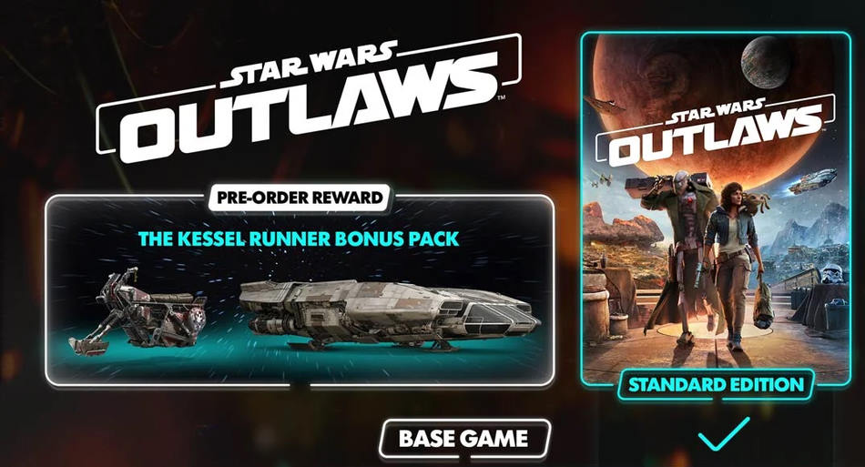 Standaard Editie van Star Wars: Outlaws