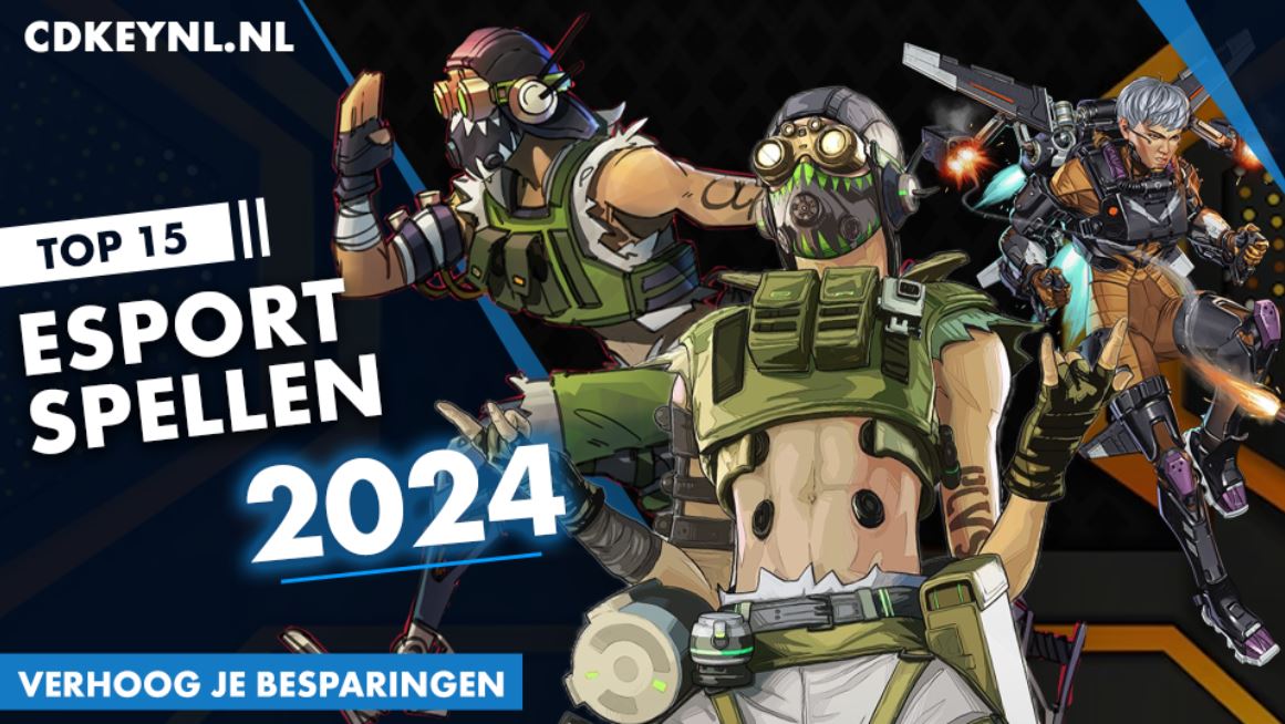 Top 15 eSports Games van 2024