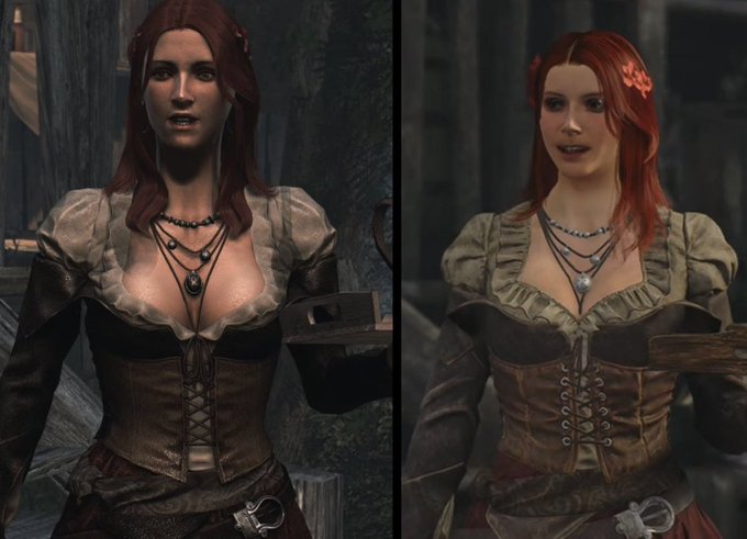 Virale Anne Bonny-vergelijkingsafbeelding gebruikt in de discussie rond Black Flag-remake-backlash