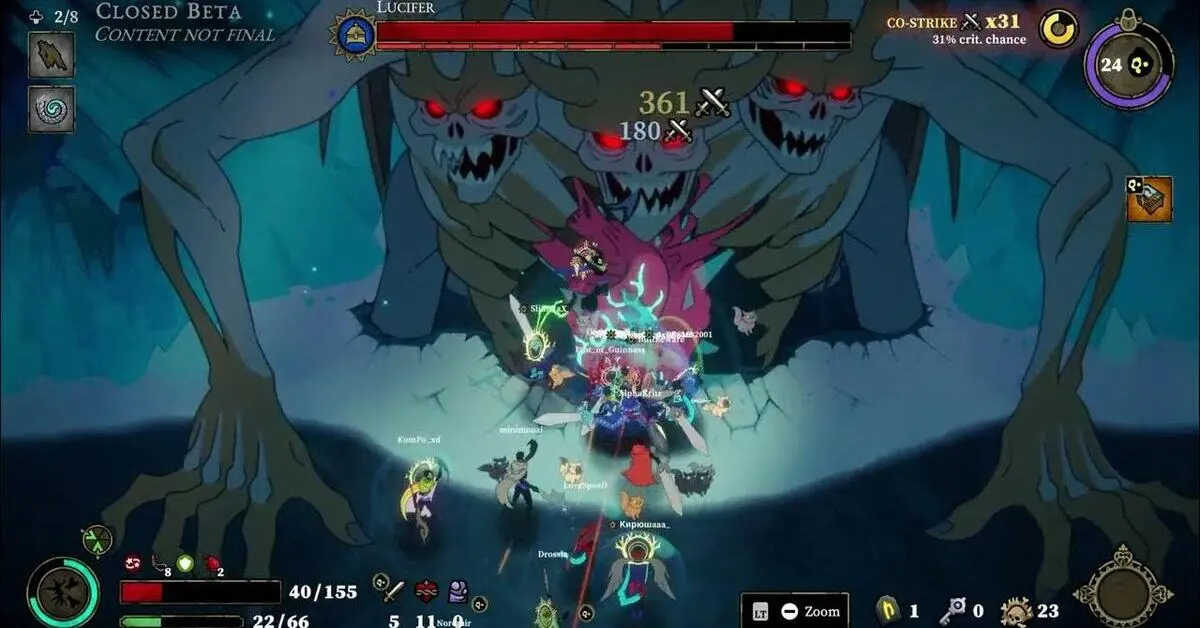 33 Immortals is een 33-speler coöp actie-roguelike ontwikkeld door Thunder Lotus Games.