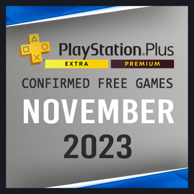 PS Plus Extra en Premium Gratis Games voor november 2023 - Bevestigd