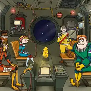 60 Parsecs - Bronco, Emmet, Deedee and Tom