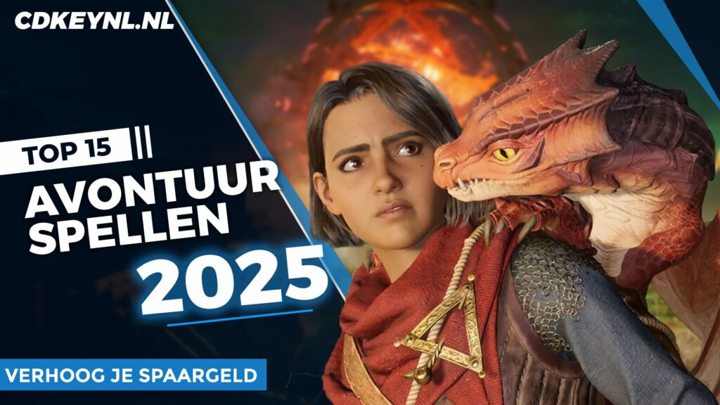 Top 15 Avonturengames van 2025