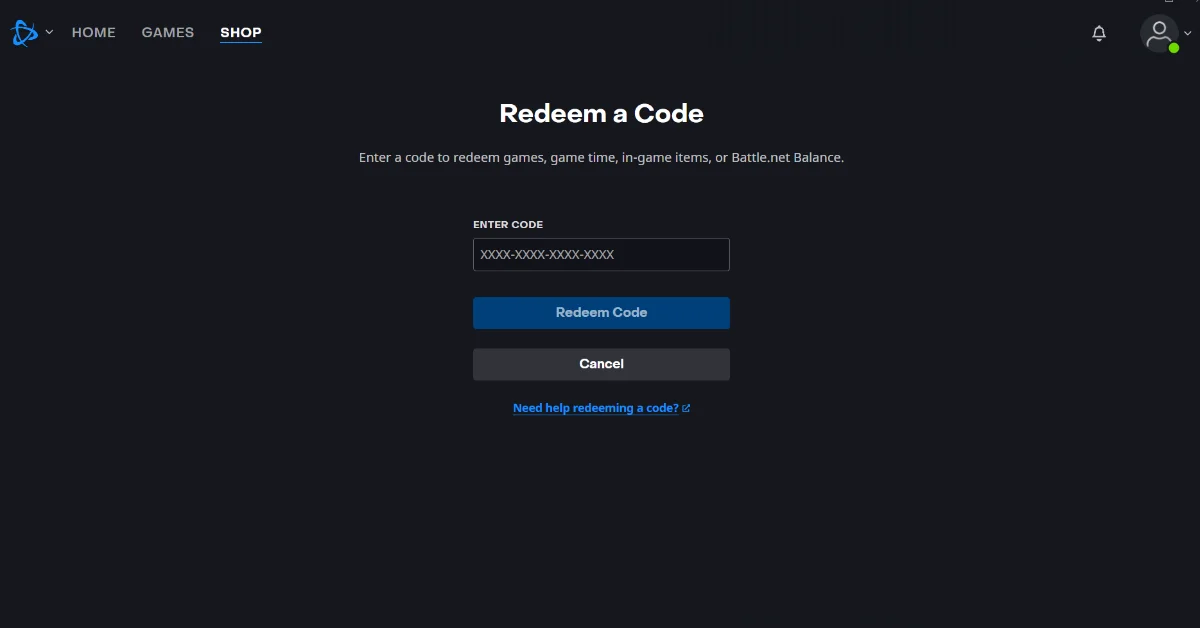 Battle.Net CD-sleutelcode
