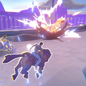 Aerial_Knight’s We Never Yield - Fiets- en Paardenrace