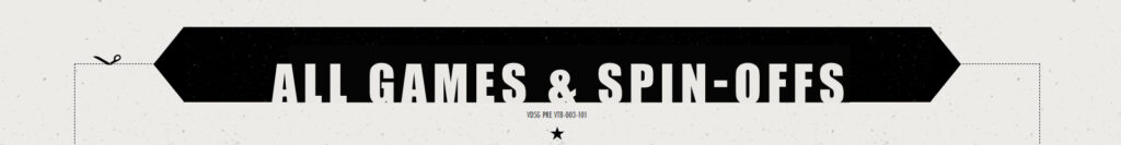 Beschrijving van Alle Spellen en Spin-offs