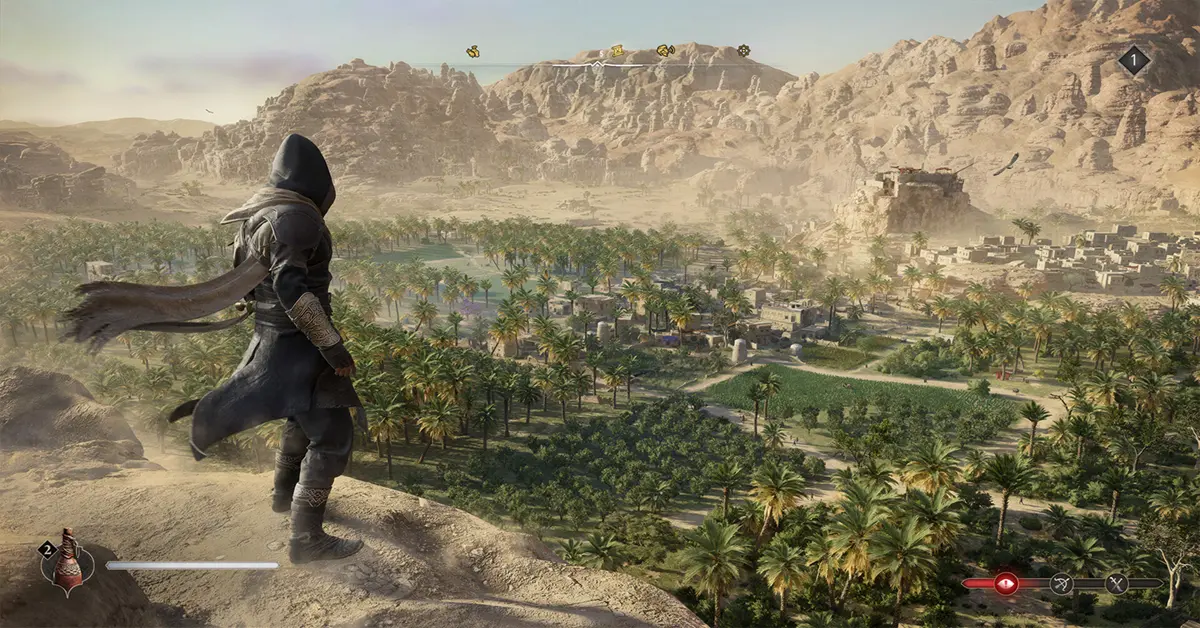 Basim kijkt uit over de nieuwe regio AlUla in de Valley of Memory update