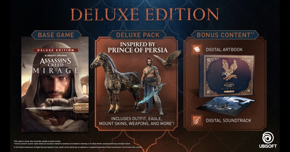 Assassins Creed Mirage Deluxe Edition Xbox X|S Tijdelijk de Beste Prijs!