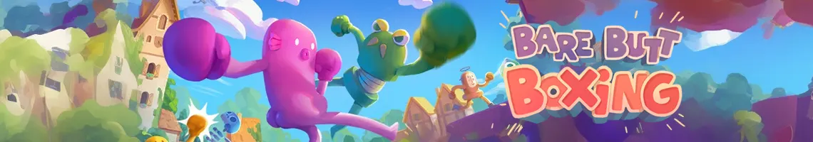 HET MEEST GEKKE EN KLEURRIJKE BOKSSPEL: BARE BUTT BOXING