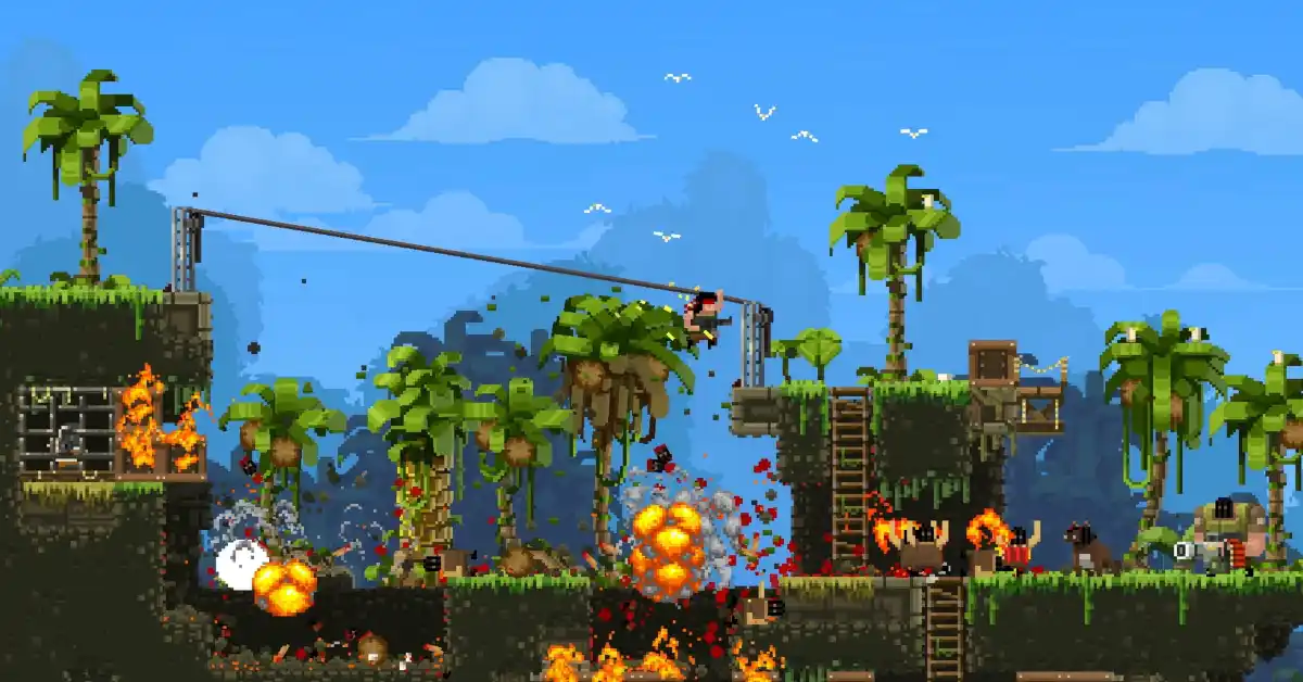 Broforce PS4-sleutel: bespaar nu tegen de beste prijs met PS+