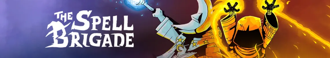 EEN MAGISCHE BULLET HELL IN CO-OP VOOR MAXIMAAL 4 SPELERS: THE SPELL BRIGADE EEN MAGISCHE BULLET HELL IN CO-OP VOOR MAXIMAAL 4 SPELERS: THE SPELL BRIGADE