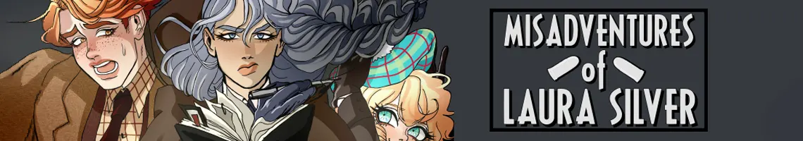 EEN GRAPHIC NOVEL MET MEERDERE EINDES EN ZWARTE HUMOR: MISADVENTURES OF LAURA SILVER