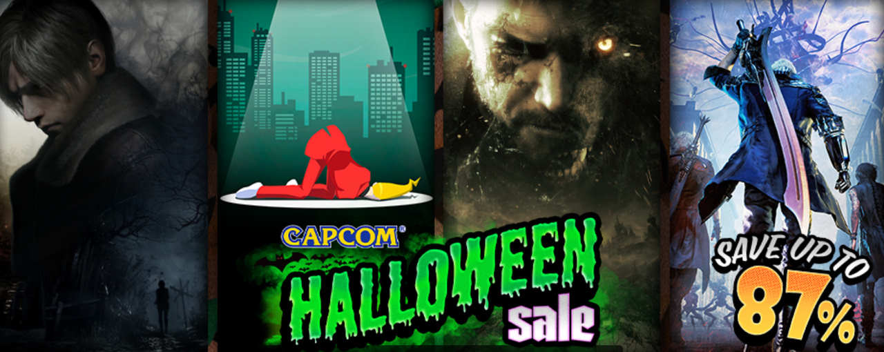 Capcom Halloween Sale Capcom Halloween Sale