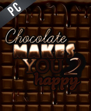 Chocolate makes you happy 2 Pc