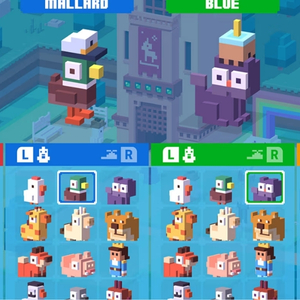 Crossy Road Castle Karakter Selecteren
