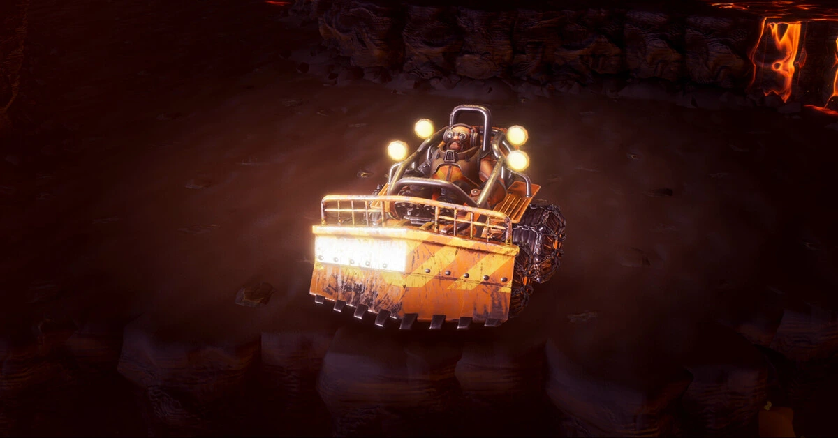 Bestuur de Enorme Rock Dozer in de Nieuwe Deep Rock Galactic: Survivor Uitbreiding
