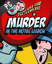 Detective Case and Clown Bot in Murder in the Hotel Lisbon