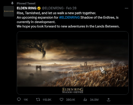 Elden Ring: Shadow of the Erdtree Release Date Elden Ring: Shadow of the Erdtree Release Date