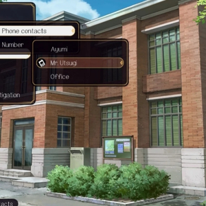 Emio The Smiling Man Famicom Detective Club Telefoon Contacten