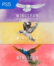 Wingspan + European + Oceania + Asia + Decorative Packs Playstation 5