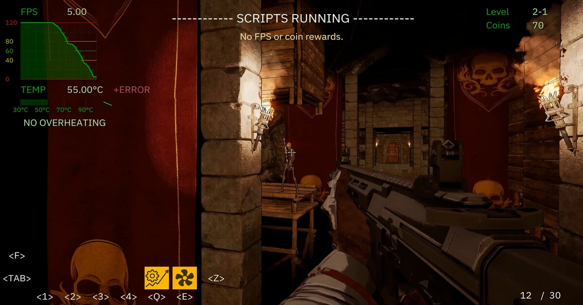 FPS Quest Aangekondigd: Je Framerate is je Levensbalk