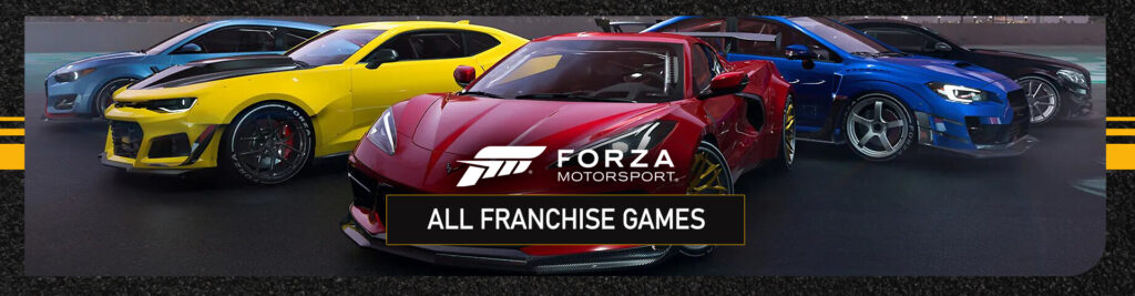 Forza Motorsport Serie: Alle Games in de Franchise
