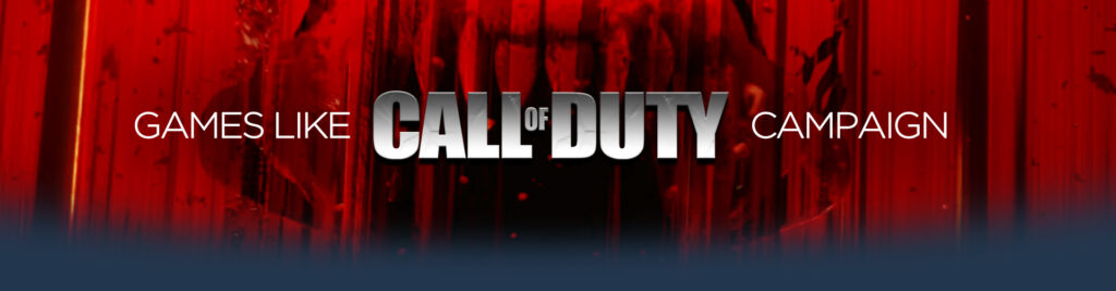 Spellen met campagne zoals Call of Duty