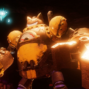 Giraffe and Annika IJzeren Golem