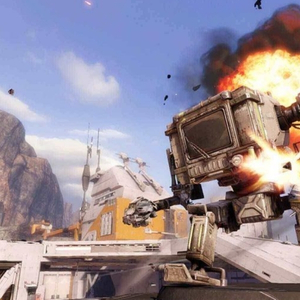 HAWKEN - Brandende Mech