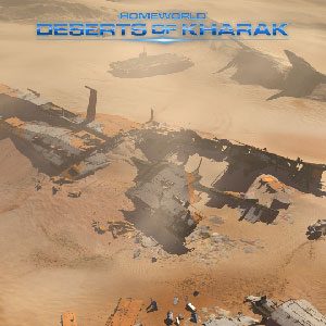 Dying desert planet of Kharak