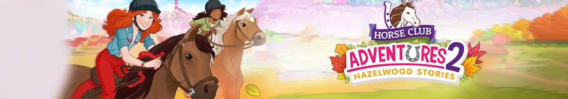 Rijd samen met de stalvriendinnen in Horse Club Adventures 2 Hazelwood Stories