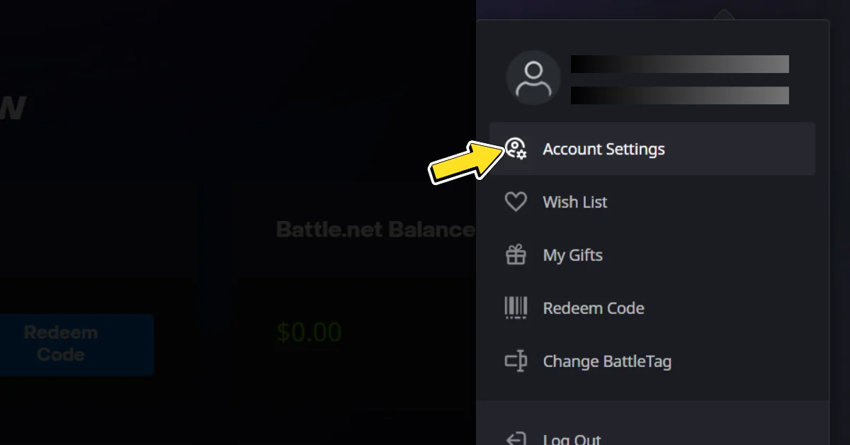 Battle.Net Accountoverzicht