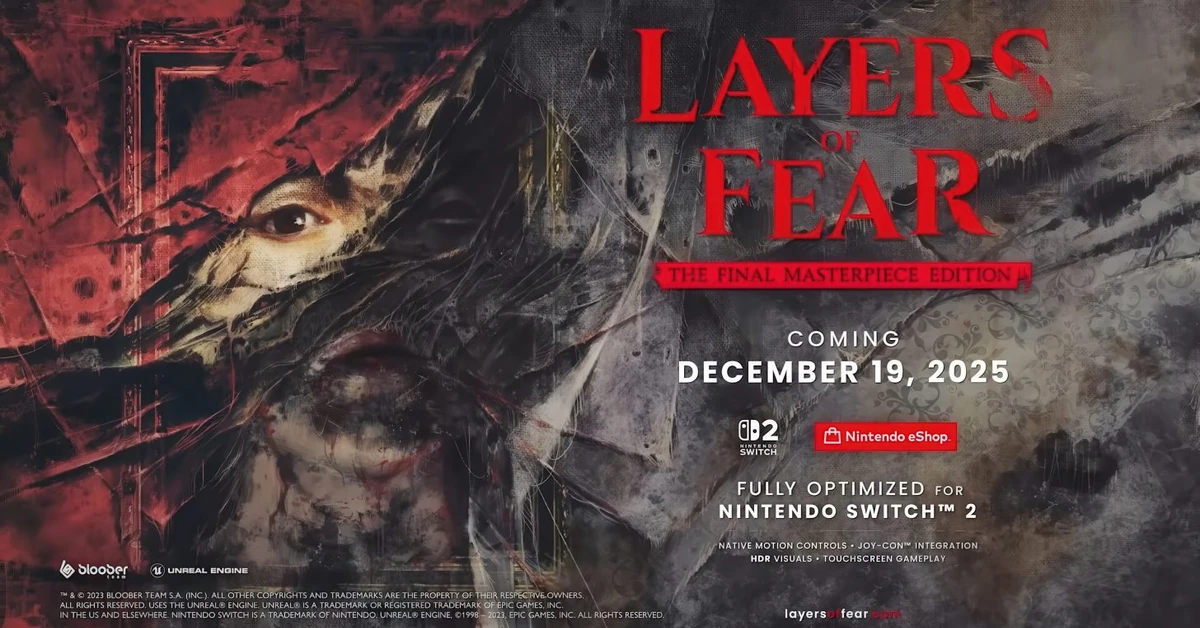 Layers of Fear: Final Masterpiece Edition Switch 2 Released Date