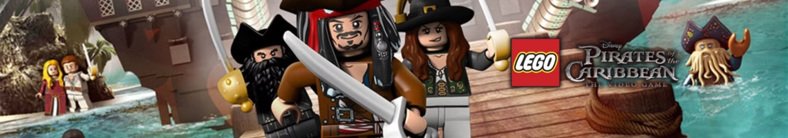 De helden van de Pirates of the Caribbean-films belichamen in LEGO-stijl!