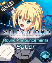 MELTY BLOOD TYPE LUMINA Saber Round Announcements Xbox Series X