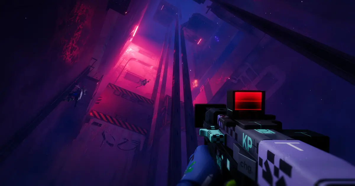 Marathon-spelers in een gespannen vuurgevecht om high-tier loot.