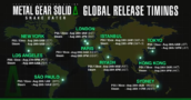 Metal Gear Solid Delta Snake Eater wereldwijde releasedata en tijden voor PC en console