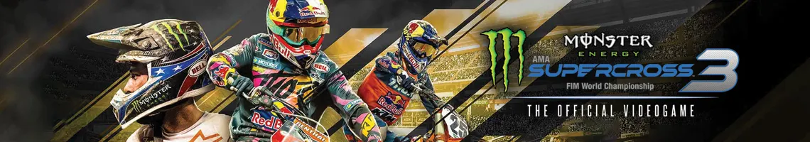 SUPERCROSS-RACES IN CARRIÈREMODUS: MONSTER ENERGY SUPERCROSS 3