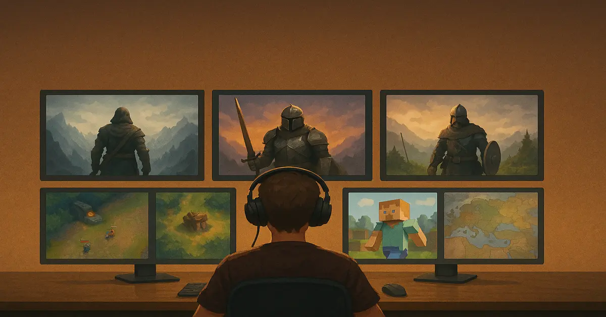 Mijn 6 videogames Mijn 6 videogames