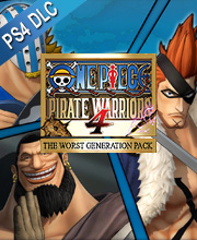 ONE PIECE PIRATE WARRIORS 4 The Worst Generation Pack Playstation 4